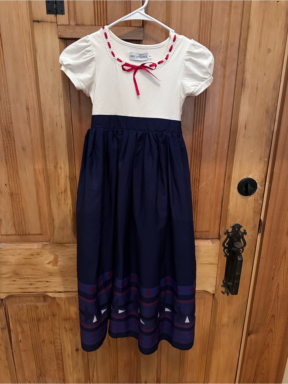 Only Little Once Luisa Encanto Inspired Dress Size 7 Disney OLO Strong Sister